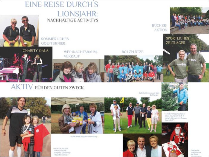 Lions Club Duisburg-Concordia: Jubiläumsbroschüre als „Reisebegleiter“ durch buntes Lions-Jahr Lions Club Duisburg-Concordia: Jubiläumsbroschüre als „Reisebegleiter“ durch buntes Lions-Jahr