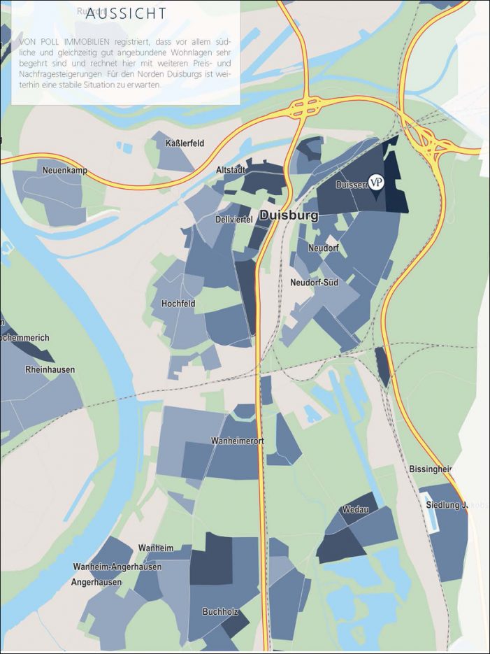 Markt für Wohnimmobilien: Weiterhin steigende Nachfrage in Duisburg Markt für Wohnimmobilien: Weiterhin steigende Nachfrage in Duisburg
