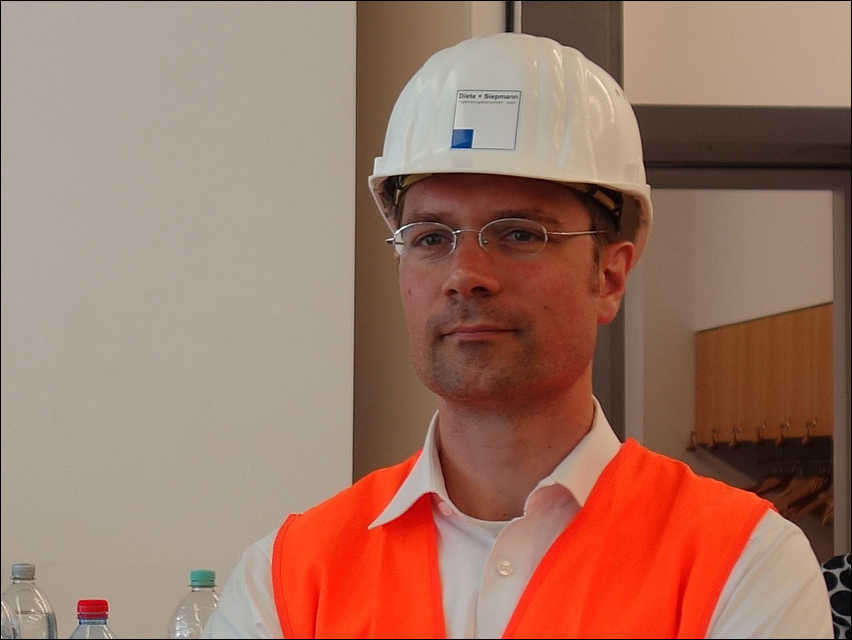 Baustellenbesichtigung – Erweiterungsbau des MKM Museum Küppersmühle