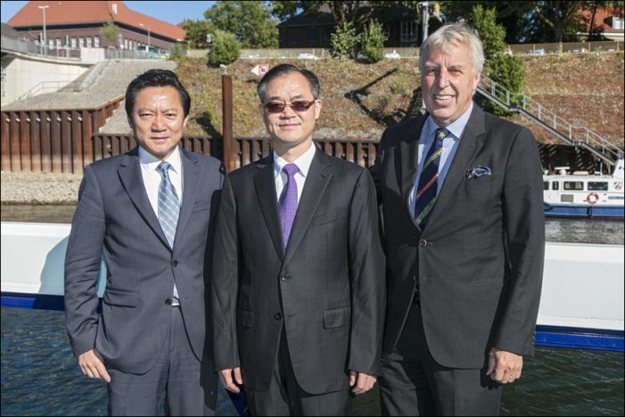 Kooperation zwischen der Duisburger Hafen AG und Chongqing: Wichtige Partner im Chinageschäft