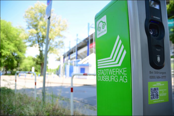 Stadtwerke Duisburg investieren an drei Standorten in neue Ladesäulen