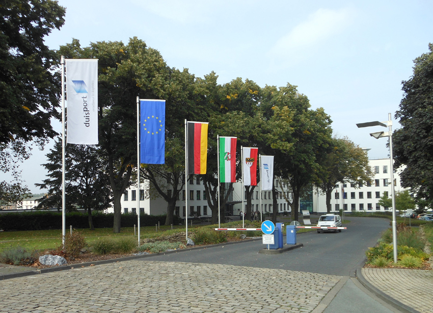 Duisport-Zentrale in Ruhrort