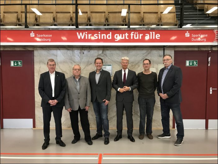 Duisburg-Homberg: Mehr Durchblick in der Glückauf-Halle Duisburg-Homberg: Mehr Durchblick in der Glückauf-Halle