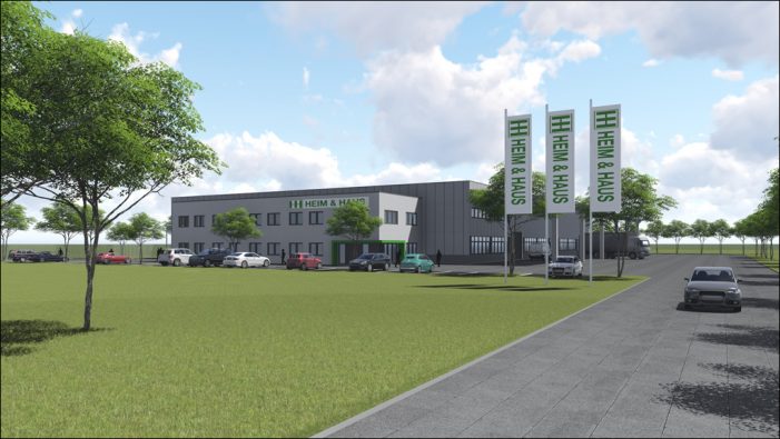 Duisburger Unternehmen HEIM & HAUS baut Produktionswerk in Voerde am Niederrhein Duisburger Unternehmen HEIM & HAUS baut Produktionswerk in Voerde am Niederrhein