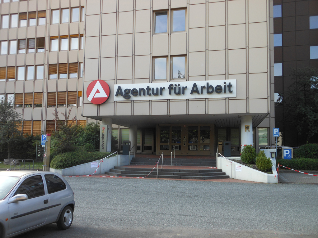 Agentur für Arbeit an der Wintgensstraße in Duissern