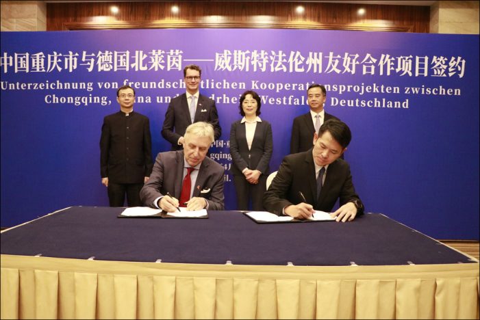 Duisburger Hafen intensiviert Kooperation mit Chongqing: Mehr Handel durch Chinazüge