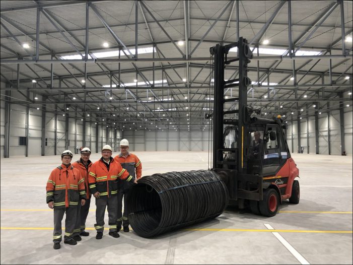Investition für die Zukunft: ArcelorMittal Duisburg nimmt neue Lagerhalle in Betrieb