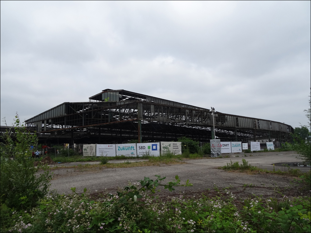 Pressetermin am alten Güterbahnhof