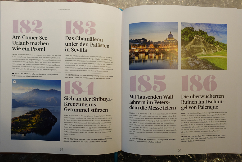 Ultimative Reiseziele von Lonely Planet