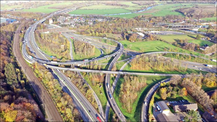 Autobahnkreuz Kaiserberg in Duisburg: Baustart eines der wichtigsten Infrastrukturprojekte im Ruhrgebiet