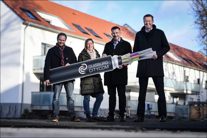 Gebag und DCC: Glasfaser bis in die Mietwohnung in Duisburg Gebag und DCC: Glasfaser bis in die Mietwohnung in Duisburg