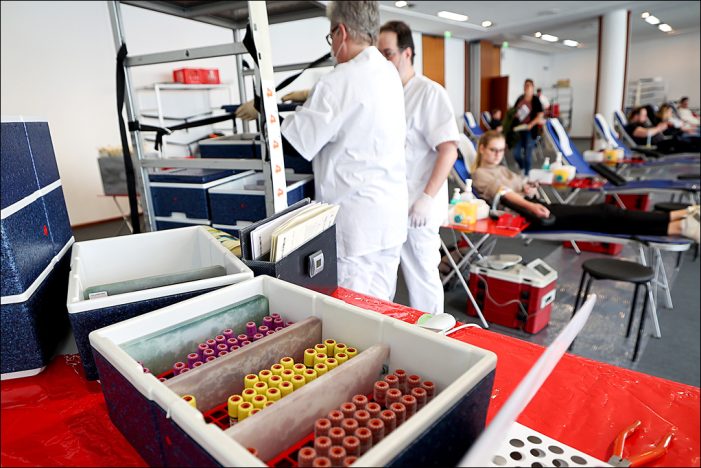 Erfolgreiche Blutspendeaktion der Duisburger Stadtverwaltung
