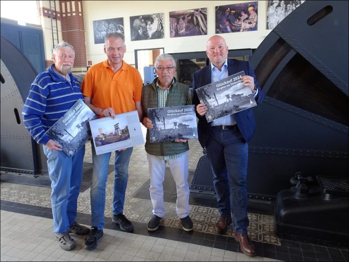 Grafschafter Museums- und Geschichtsverein in Moers stellte Bergbau-Kalender 2024 vor Grafschafter Museums- und Geschichtsverein in Moers stellte Bergbau-Kalender 2024 vor