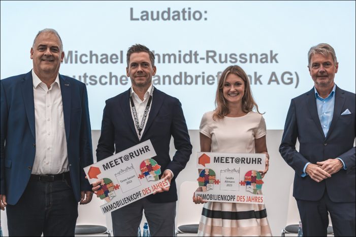 Gebag-Prokuristin Sandra Altmann ist „Immobilienkopf des Ruhrgebiets“ Gebag-Prokuristin Sandra Altmann ist „Immobilienkopf des Ruhrgebiets“