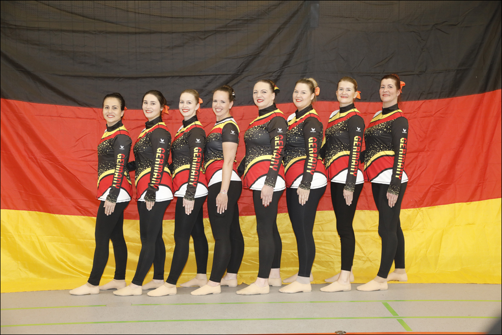 Duisburgs Cheerleader nehmen als Team Germany an den Cheerleading World