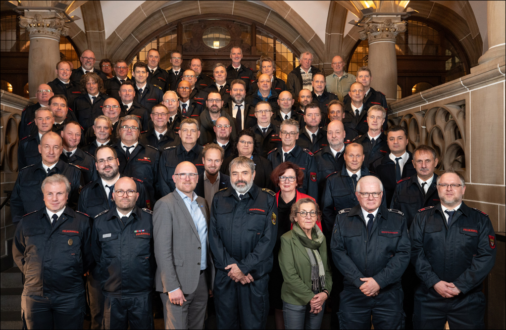 Verleihung der Feuerwehr Ehrenzeichen