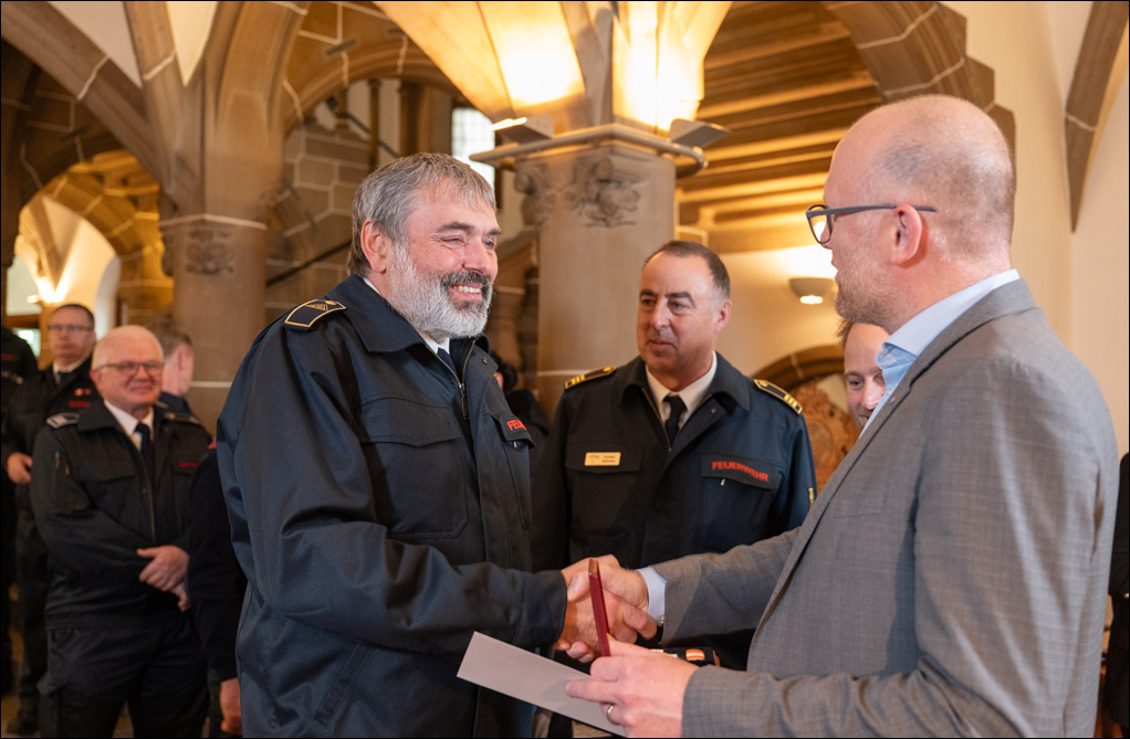 Verleihung der Feuerwehr Ehrenzeichen